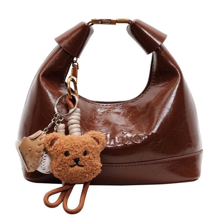 2025 Designer Brown 3 Premium women's Bag 2025 new autumn and winter shoulder with retro portable dumpg bag free shipping