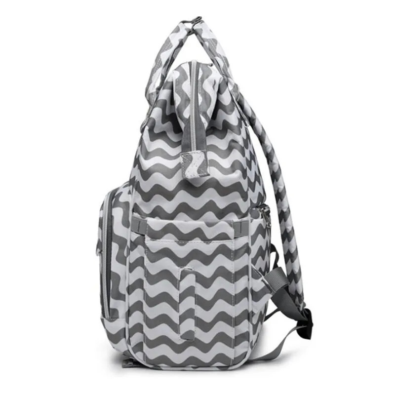 LEQUEEN Baby Diaper Bag Backpack Waterproof Mummy Maternity Nappy Bag Large Capacity Baby Bag Travel Backpack Nursing Bag 250106