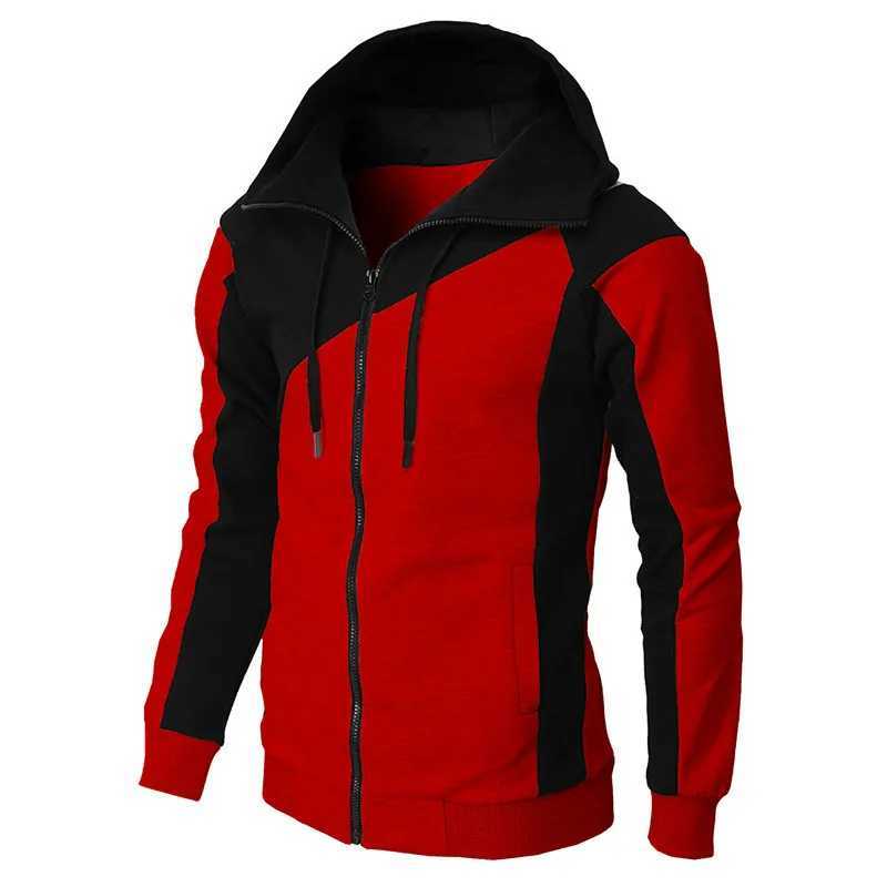 New sports hoodies casual hoodies solid color mens clothing daily wear outdoor trends hoodies fashionable mens clothing W250110