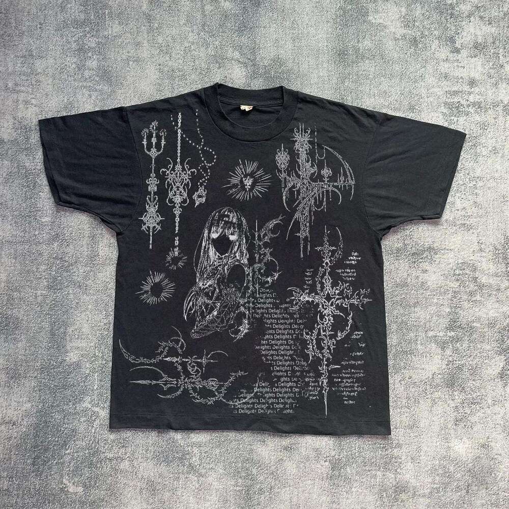 Inspiration: Nostalgic and Creative Short sleeved T-shirt, Street Vintage, Gender Free, Hip Hop, Casual