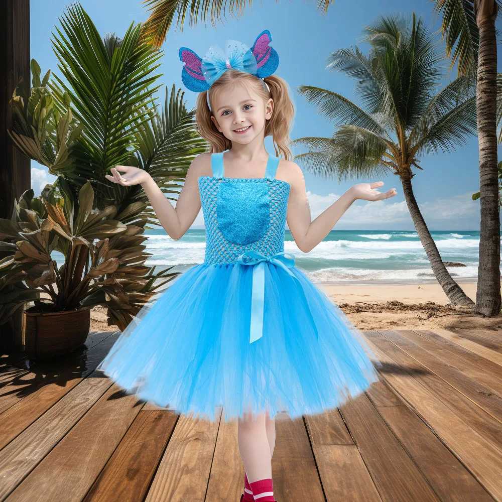 Sewing clothes for girls Tutu dresses holiday childrens anime costumes Par dresses childrens girl role-playing dresses fancy dresses chiffon W250111