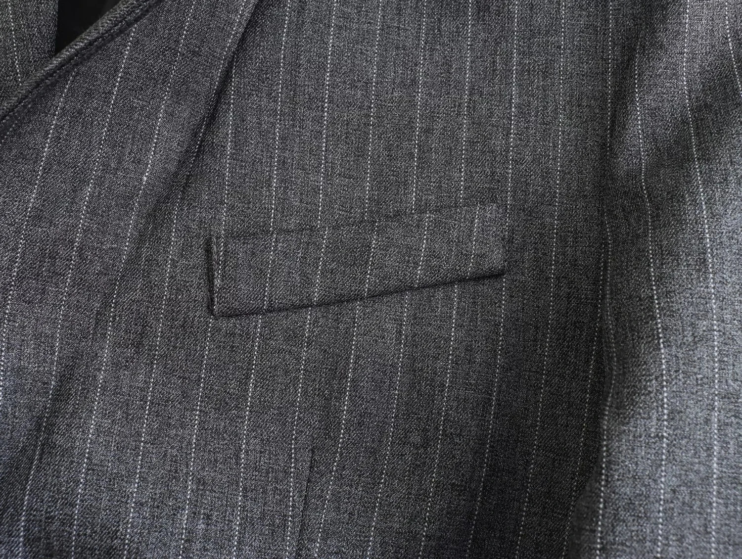 2025 Spring Women Fashion Grey 2 Piece Sets Woman Pinstripes Pockets Slim Blazer Coat Zipper Versatile Female Mini Skirts 250109