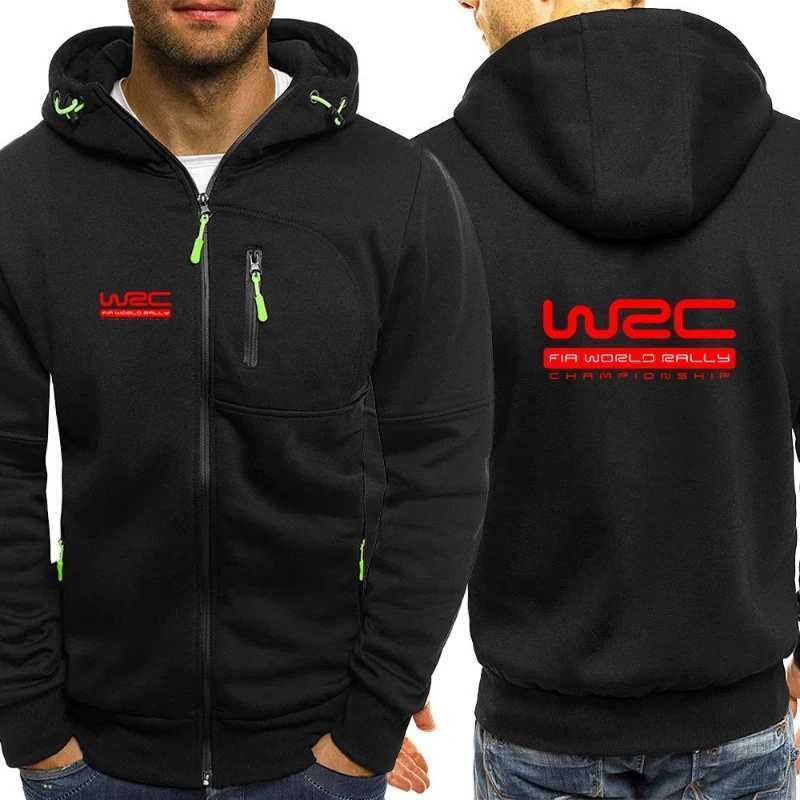 Spring and Autumn Mens World Rally Championship WRC Printed Fashion Hoodie Street Clothing Casual Zipper High Quality Hoodie W250110