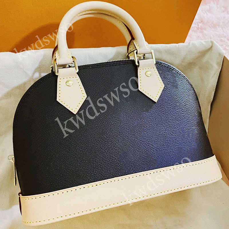 Evening Bags Fashion higt Quality Almaa Tote Shoulder Bags Chain Messenger Bag Leather Handbags bb Shell Purse Ladies Cosmetic Crossbodys free ship