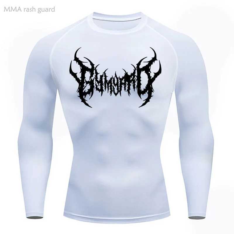 Compression sweatshirt long sleeved mens running T-shirt fitness suit quick drying sun protection bottom layer gym exercise W250111