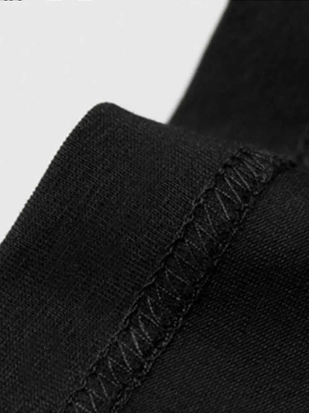 New mens solid color T-shirt for sports and leisure outdoor gym running black quick drying T-shirt for fitness and exercise W250111