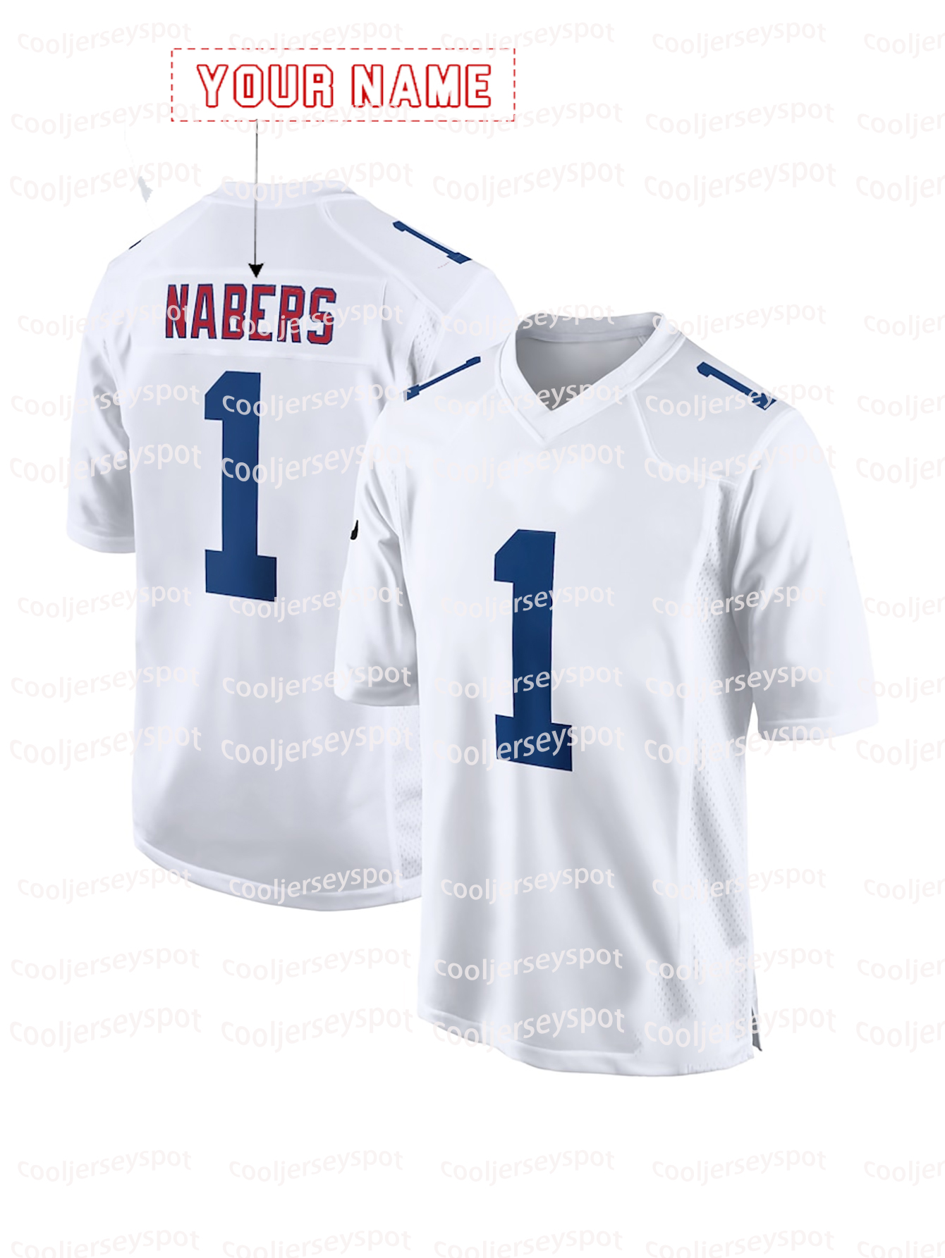 Personalized Custom 5 Tee Higgins Football Jersey Malik Nabers DeVito Lawrence II Boyle Waller Embroidered Letter Number Design Any name any number Wo