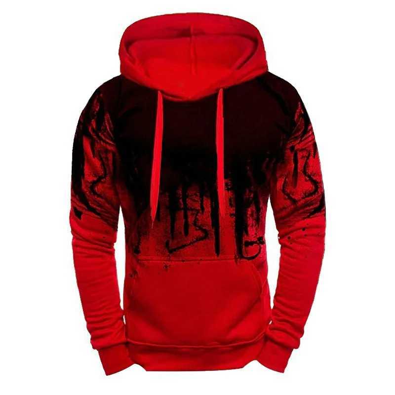 Mens autumn and winter fashion camouflage sportswear long sleeved hooded casual sports hooded jacket S-4XL W250110