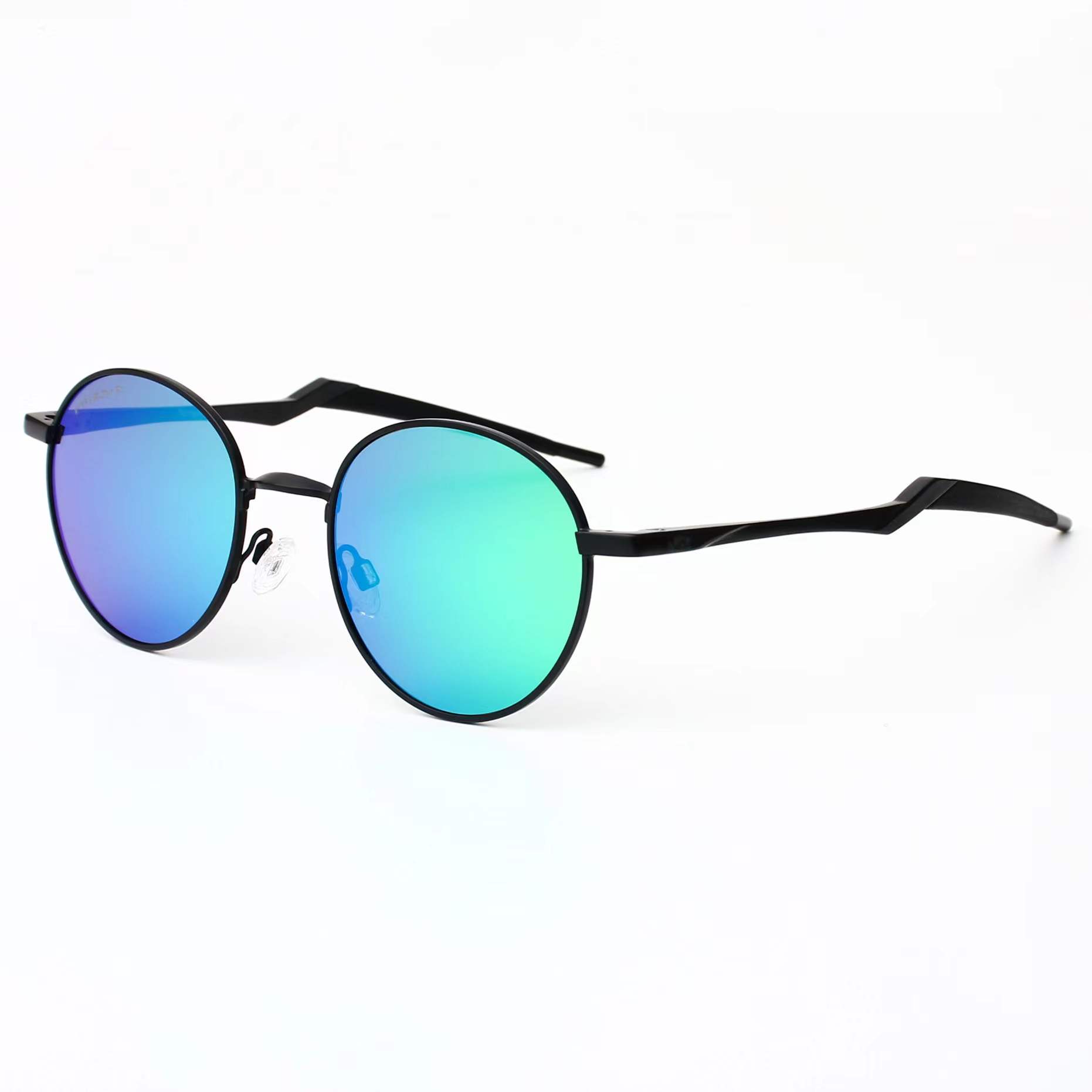 polarized sunglasses for men and women retro round frame outdoor sport cycling glasses