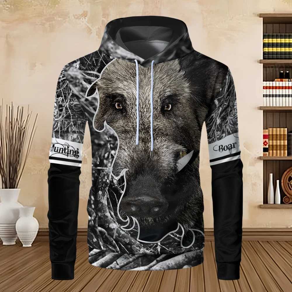 Mens Deer Hunting Sweatshirt Orange Camo 3D Printed Unisex Harajuku Kangaroo Pocket Casual Street Sweatshirt Pullover Hoodie W250110