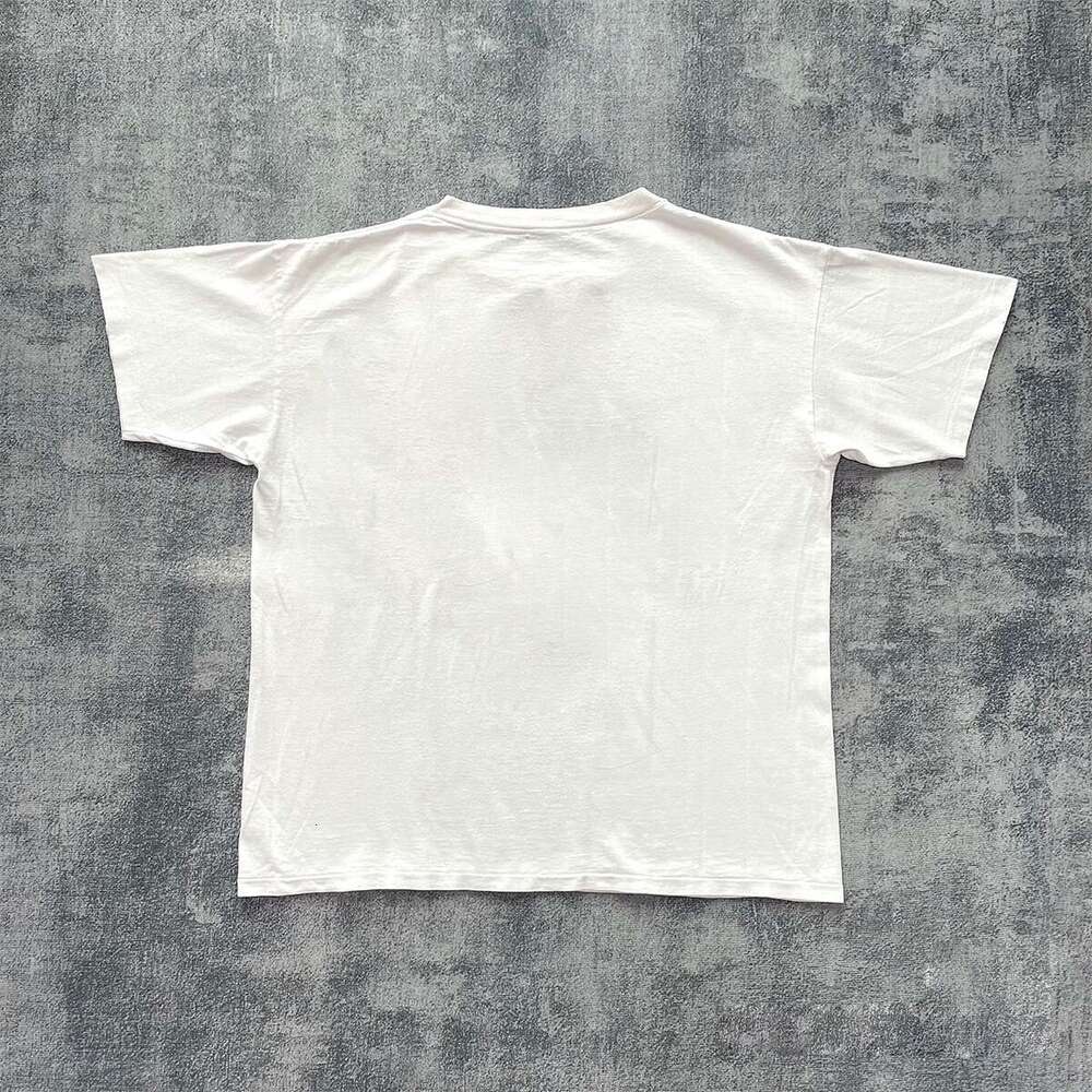 Inspiration Washed Non collision Shirt Summer Trendy Rascal Style T-shirt Printed Short Sleeve Top