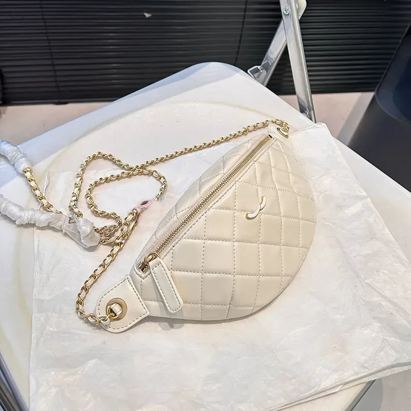 Designer Bags Womens Waist Bag Chest Bumbag Chain Bag Quality Leather Crossbody Bag Mens Fanny Pack Saddle Bag Luxurys Handbags Zipper Cosmetic Bag Fortune Bag