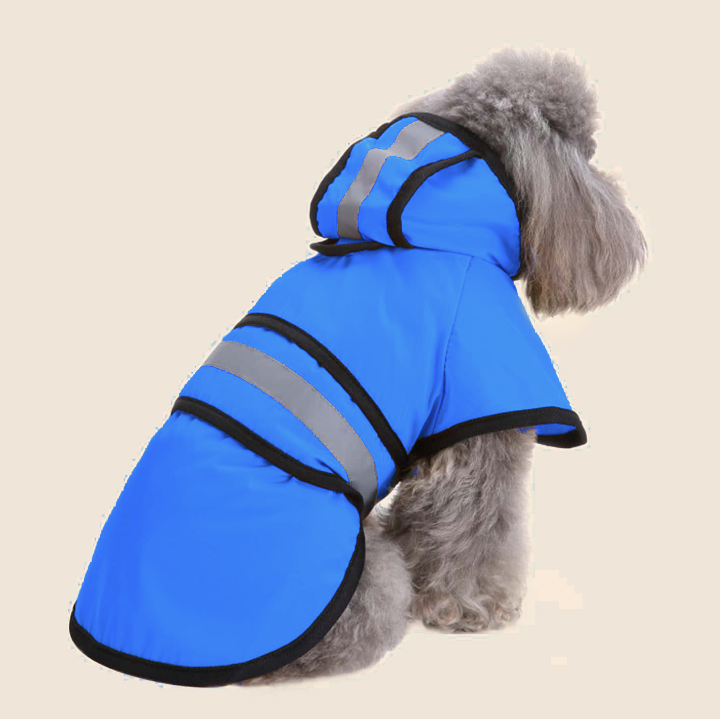 Small-Medium Canine Wet Weather Gear with Visibility Features Durable Pet Outerwear for Rainy Springs and Summers