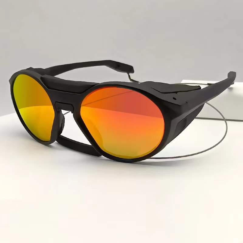 Fashion polarized sunglasses, fishing sunglasses, outdoor sports, running, windproof, sand resistant riding glasses, fully enclosed eye protection