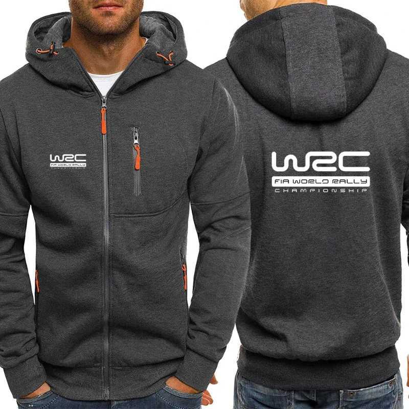 Spring and Autumn Mens World Rally Championship WRC Printed Fashion Hoodie Street Clothing Casual Zipper High Quality Hoodie W250110