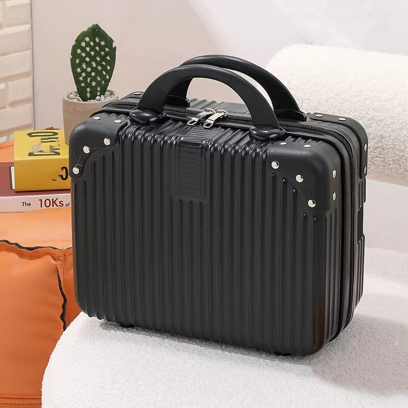 Mini Suitcase 14 Inch Makeup Small Luggage Portable Storage Box Gift Box Creativity