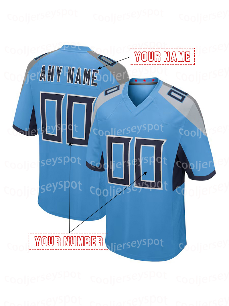 Personalized Custom 17 Tannehill Football Jersey McNair Simmons George Willis Moon Campbell Any name any number