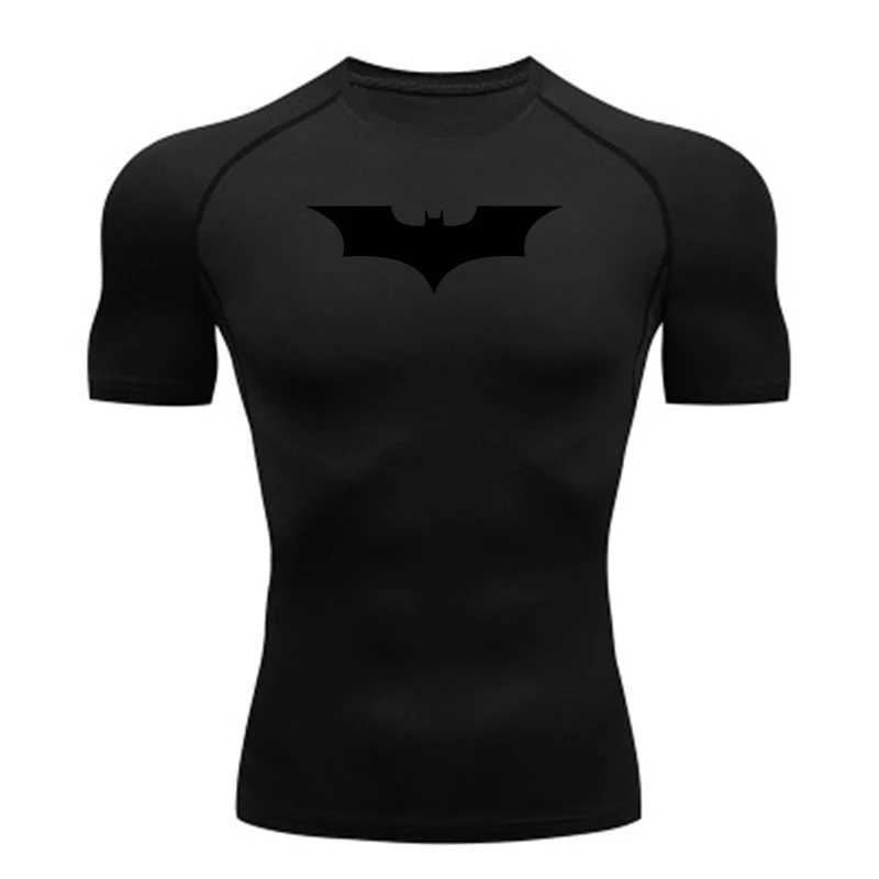 Mens sports running fitness T-shirt short sleeved fitness T-shirt W250111