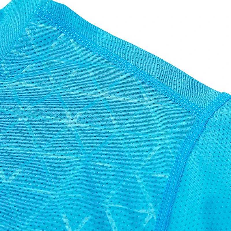 Sportswear mens training running training waist 3D printing fast drying T-shirt compression summer new fashion T-shirt W250111