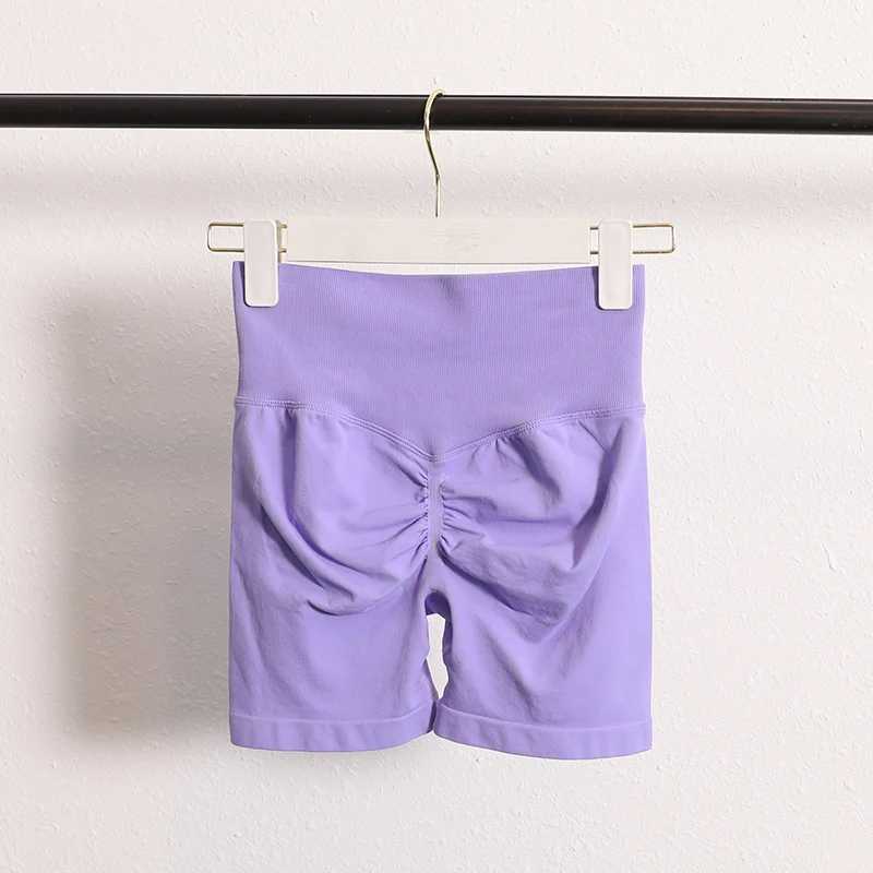 High Waist Women Tummy Gym Running Wear Seamless Plus Size Butt Gym Fitness Yoga ShortsXJ250111