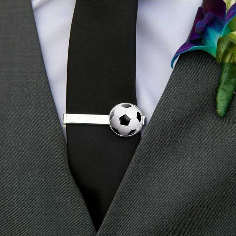 Football Tie Clip Football Basketball Volleyball Snooker Neck Bar Clip Football Tie Clip Football Basketball Volleyball Snooker Neck Tie W250111