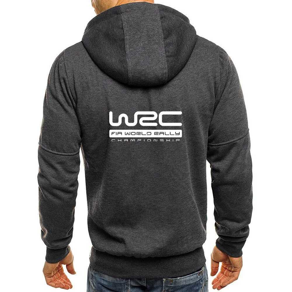 Spring and Autumn Mens World Rally Championship WRC Printed Fashion Hoodie Street Clothing Casual Zipper High Quality Hoodie W250110