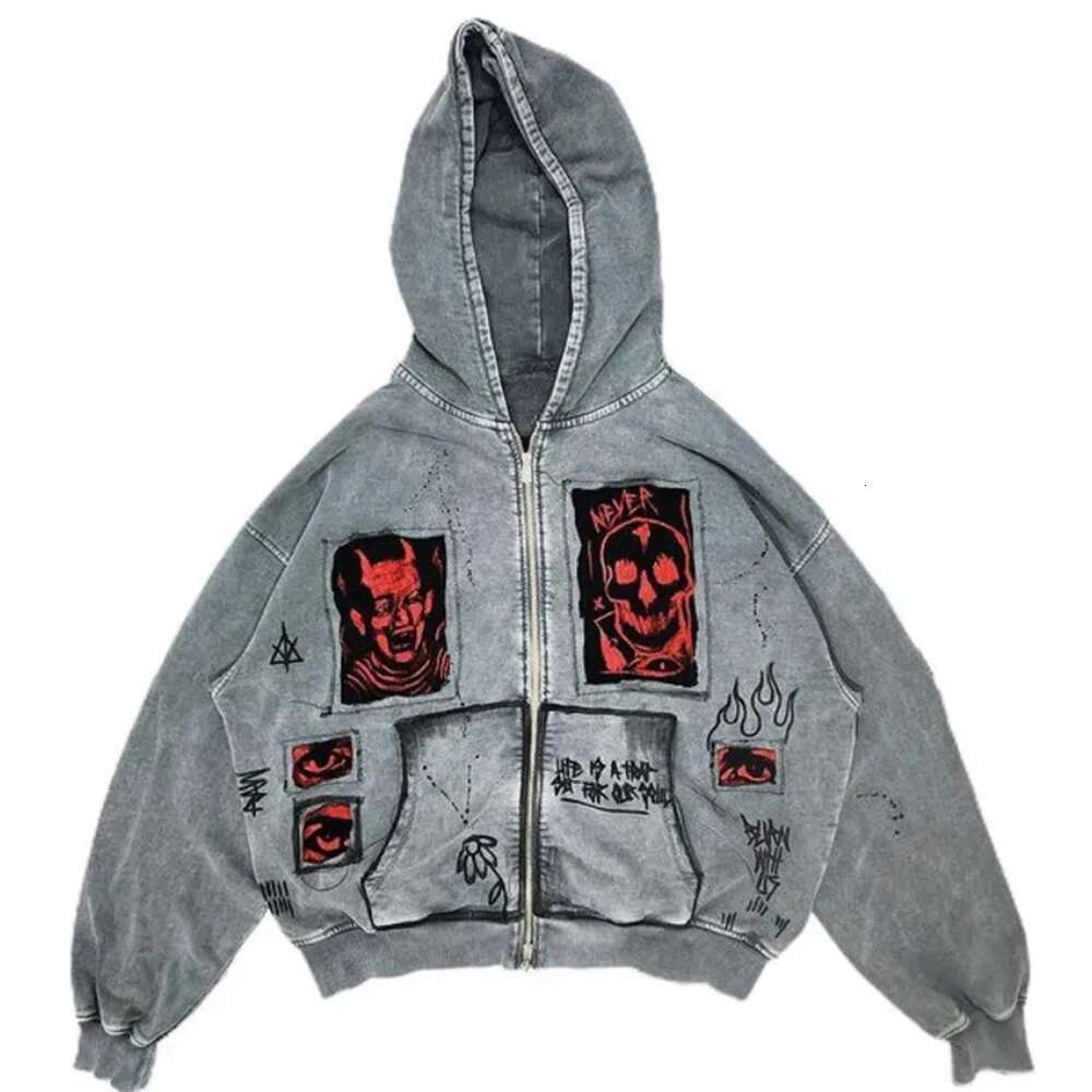 Weighted Couple Men's Sweatshirt Women's Zipper Hoodie