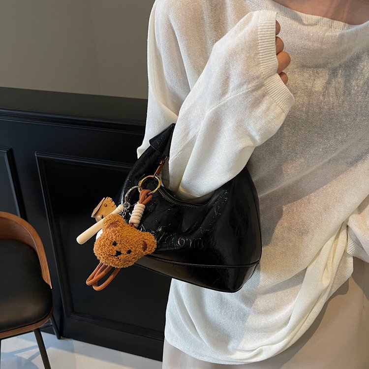 2025 Designer sense 3 ladies Senior brown black wine red white 2025 new autumn and winter shoulder all retro portable dumpg bag free shipping