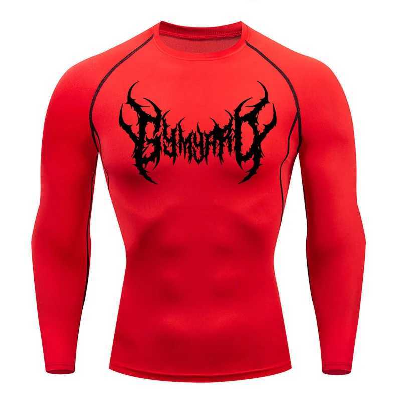 Compression sweatshirt long sleeved mens running T-shirt fitness suit quick drying sun protection bottom layer gym exercise W250111