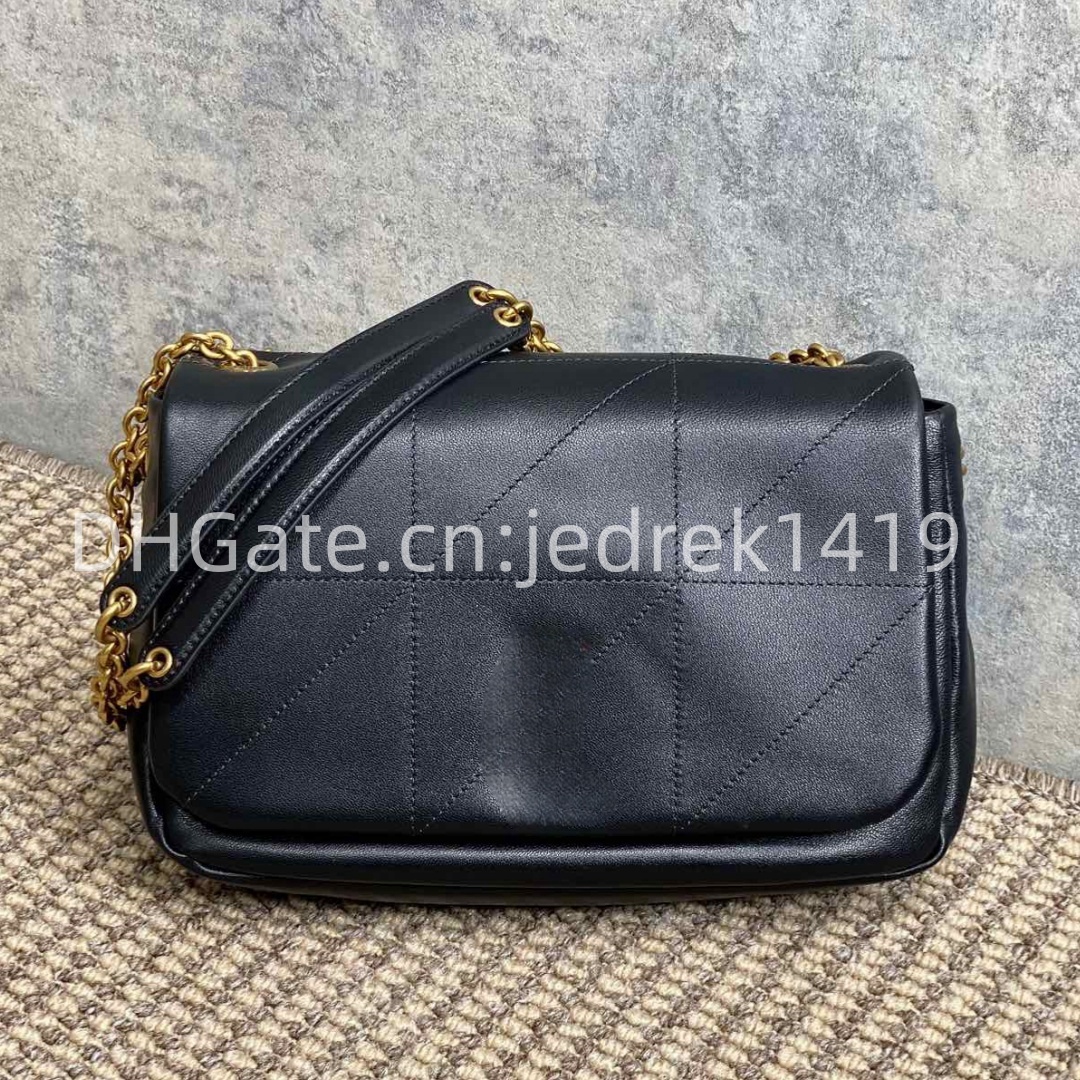 Designer Crossbody Bags Women jamle4.3 Shoulder Bag Luxury Chain Bucket bag Soft Lambskin Leather Shopping Bag large capacity casual top lady handbag