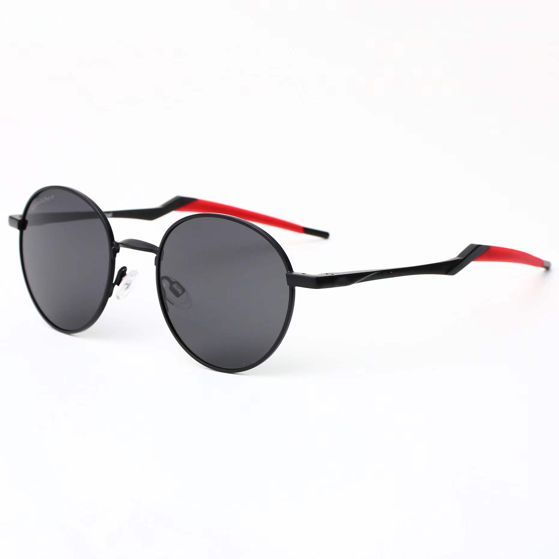 polarized sunglasses for men and women retro round frame outdoor sport cycling glasses