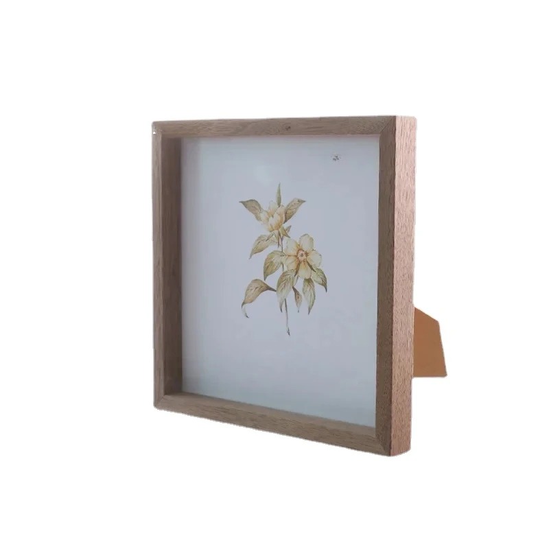 1pcs Japanese Pastoral Small Family Photo Like FrameWall-mounted Picture Frame Ornaments Square 4 5 6 / 7/ 8inch H260306