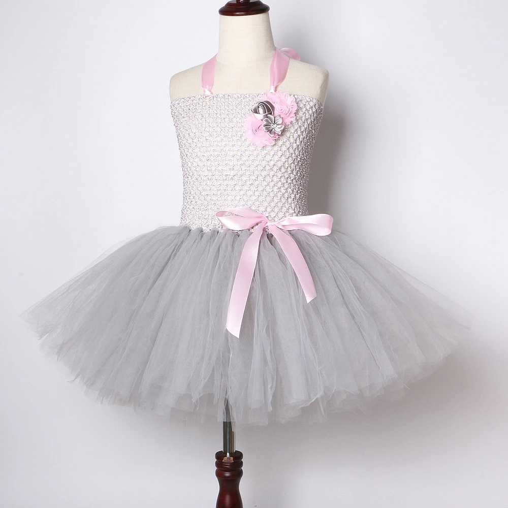 Grey costume girl Tutu dress childrens animal costume childrens Halloween costume girl baby costume birthday Par W250111