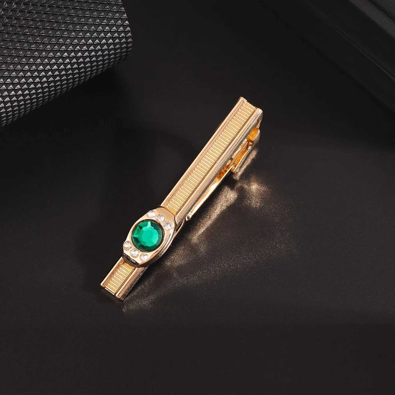 Assorted Inlaid Zircon Tie Clip Evening Dress Shirt Elegant W250111