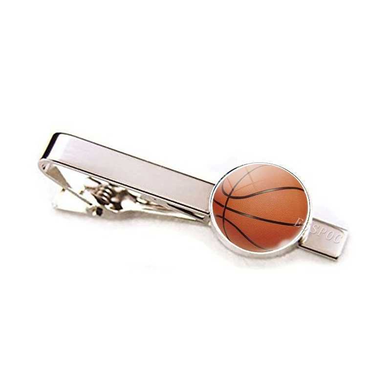 Football Tie Clip Football Basketball Volleyball Snooker Neck Bar Clip Football Tie Clip Football Basketball Volleyball Snooker Neck Tie W250111