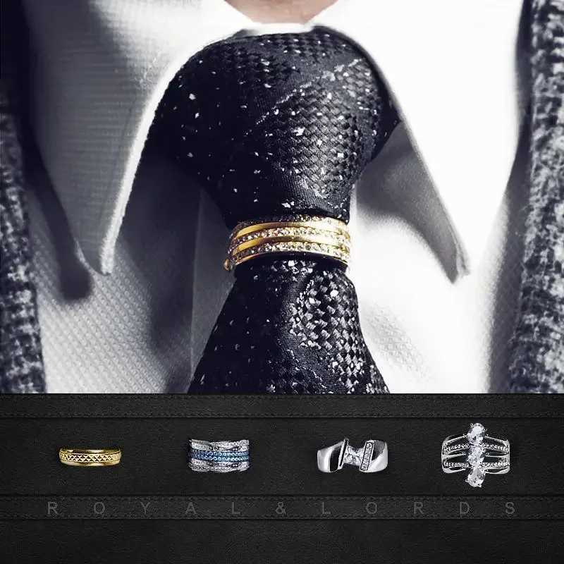 Fashionable mens high-end tie clip D-shed M Bius set officially embraces wedding party clothing accessories W250111