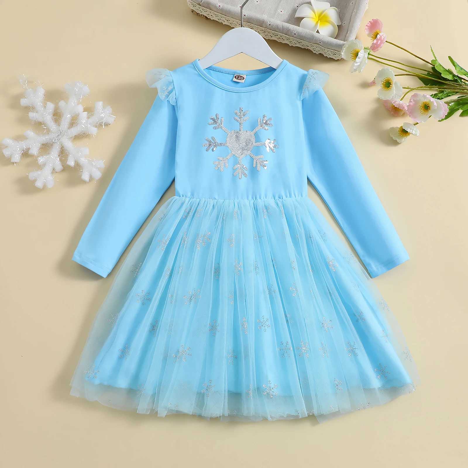 Tutu dress for preschool girls purple long sleeved rainbow prince dress for girls aged 2-7 W250111