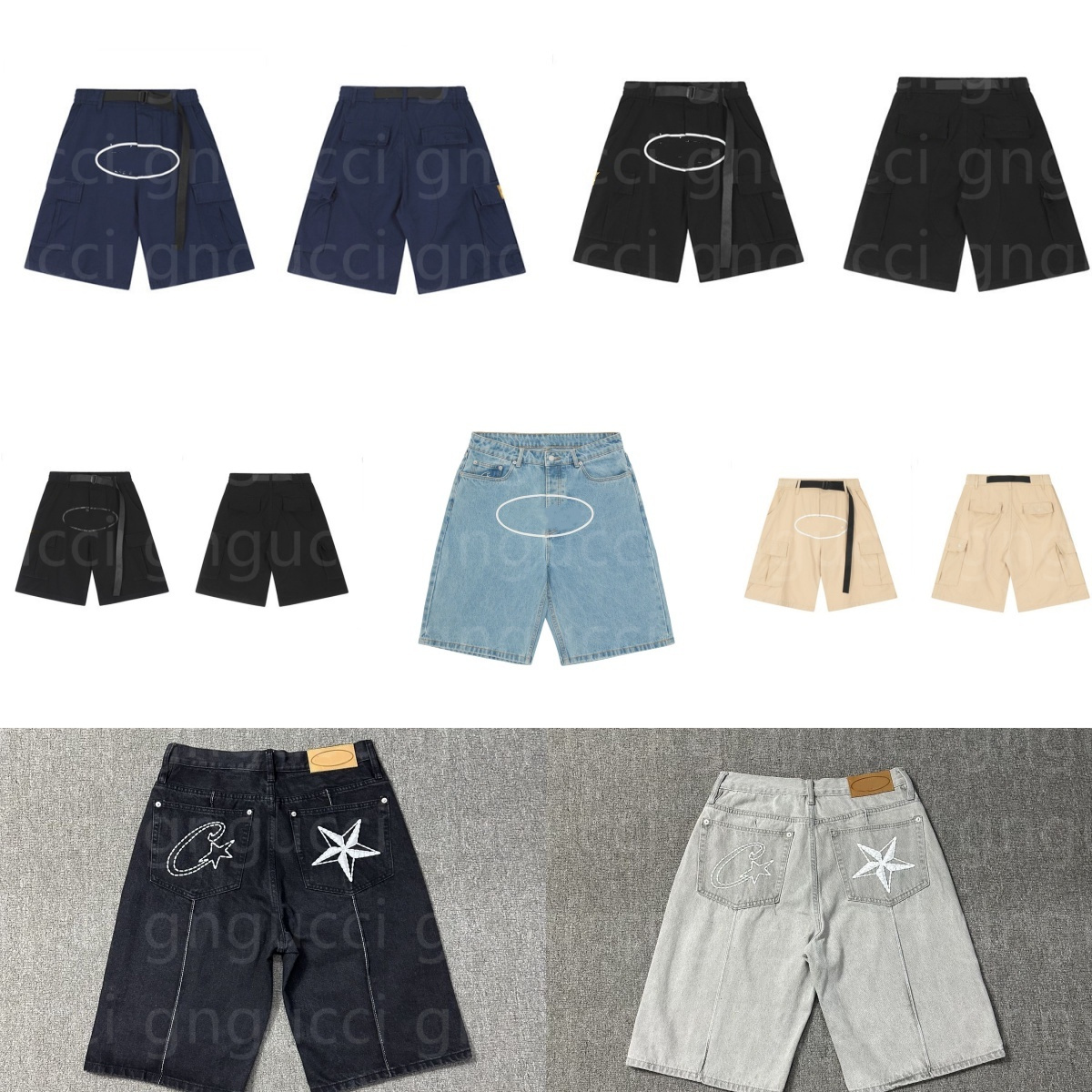 Mens Pants Cargo Mens Streetwear Hip Hop Printed Casual Trousers Military Retro Multi-pockets Straight Loose Overalls Button Fly Couple straight leg workout pants