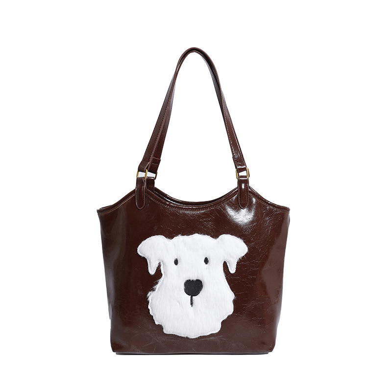 2025 Designer free shipping 2025 3 designer Shoulder Bags for women Solid color casual handbag Pleated and versatile Plain Cartoon tote brown