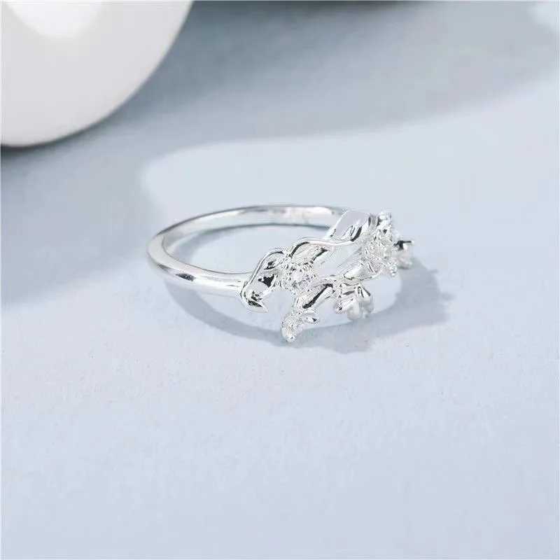 Tianguan Cifu Ring Heaven Official Blessing Huacheng Xielian Adjustable Neutral Couple Ring Jewelry Accessories Gift W250111