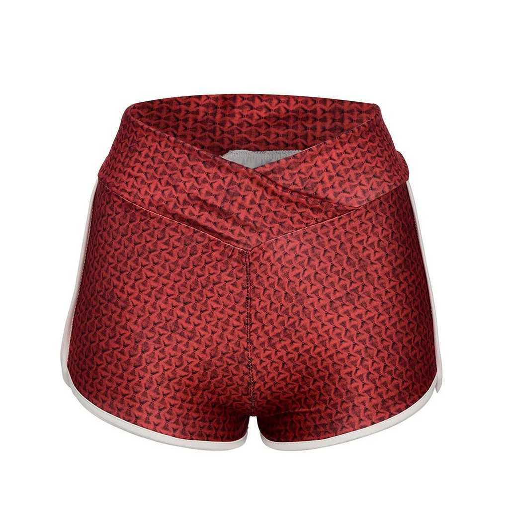 Causal Yoga Shorts For Women 2024 Summer Sports Fitness Skinny Slim High Waist Stretchy Gym Clothing Bike Short PantsXJ250111