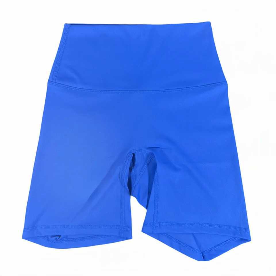 Womens high waisted sports yoga shorts with hidden pockets 4-point shorts for fitness running cycling breathable leggingsXJ250111