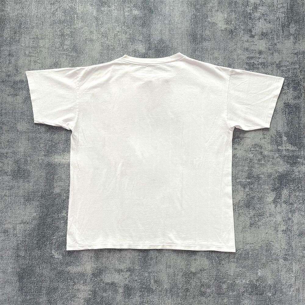 Inspiration: Summer American washed worn short sleeved t-shirt for men women, loose and casual versatile top