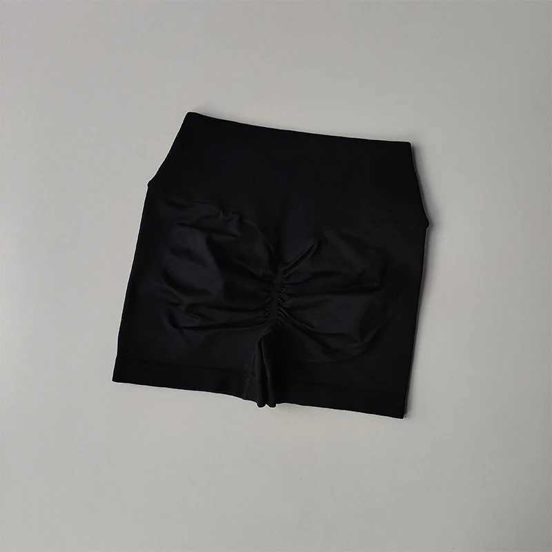 High Waisted Cross Hip Lifting Fitness Shorts Tight Fitting Sports Running Peach Buttocks Quick Drying Yoga Three Piece PantsXJ250111