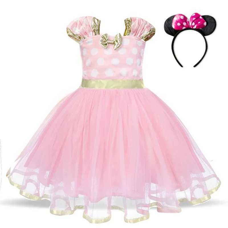 Cute girl dress childrens mini Halloween carnival Par costume polka dot Easter costume childrens birthday fancy dress W250111