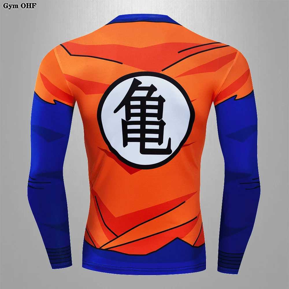 MMA Rashguard Jujutsu Bjj T-shirt Mens Compression Shirt Quick drying Gym Running Top Three way Boxing Shirt Mens T-shirt W250111