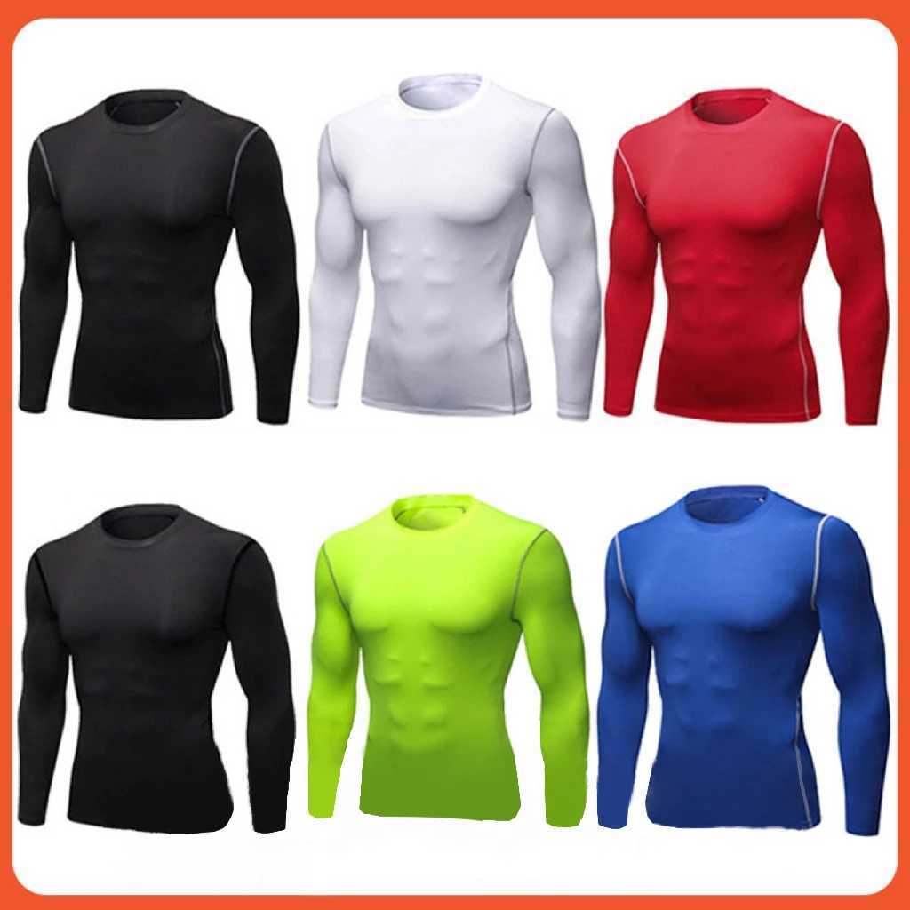 Mens Sleeping Hot Underwear Mens Thin Tight Fit Quick Drying Elastic Fitness Top Mens Autumn Winter Sprots Wear W250111