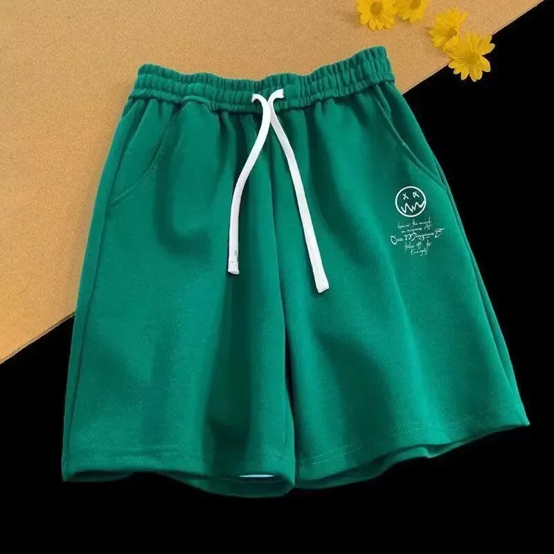 M8XL Oversized Shorts Men Thin Casual Wide Leg Versatile Trend Loose Sports for 250109Z