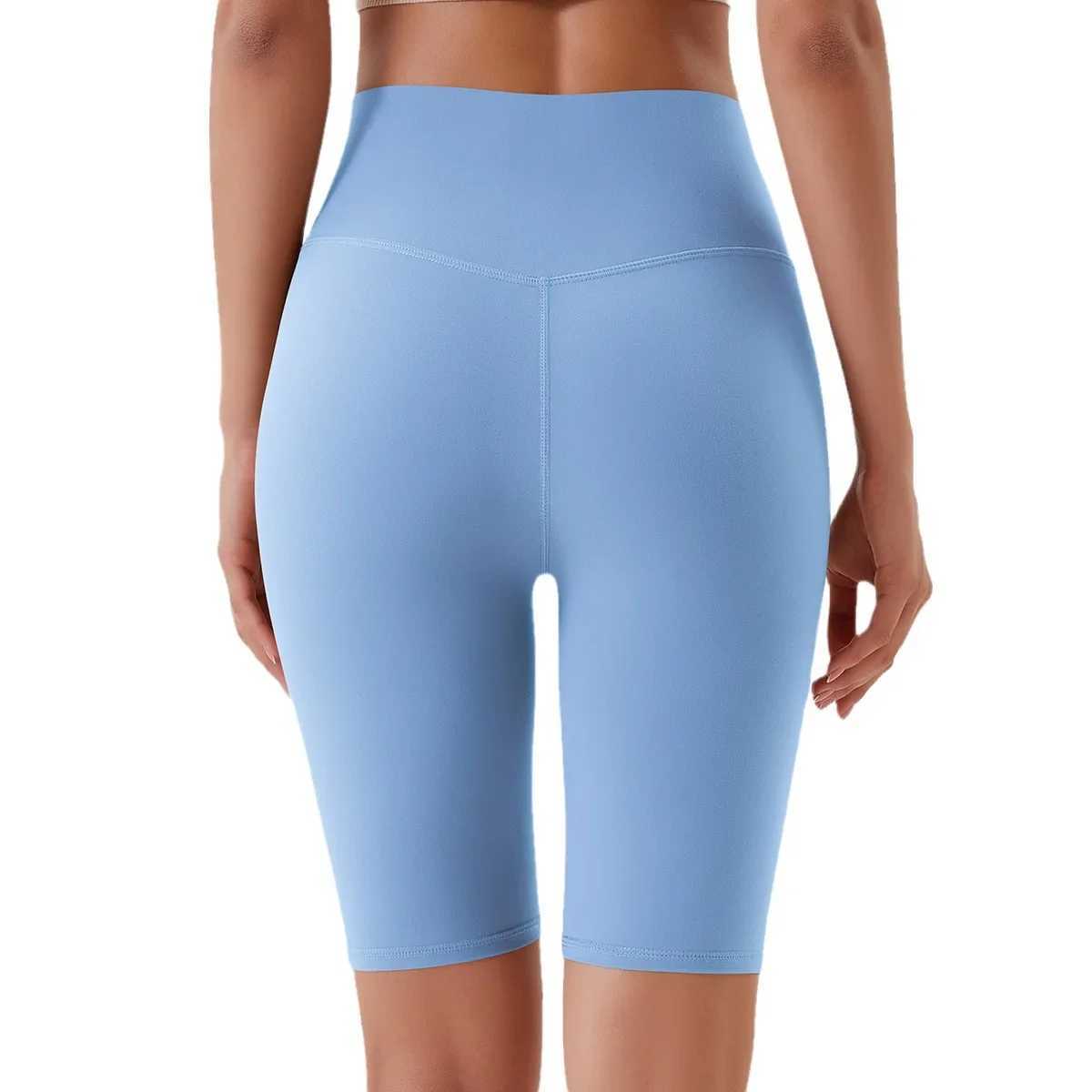 2024 High-Waisted Buttock Lifting Yoga Shorts Summer Seamless Yoga Legging Shorts Outer Wear Tight Cycling Athletic Gym ShortsXJ250111