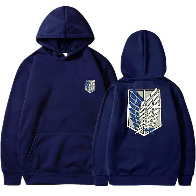 Aanval Op Titan Heren Hoodie Anime Hoodies Mannen Streetwear Pullover Harajuku Shingeki No Kyojin Hoodies Sweatshirt Kleding W250110